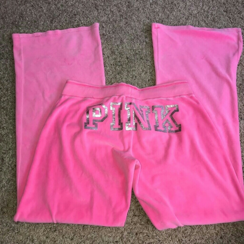 Pink sweatpants